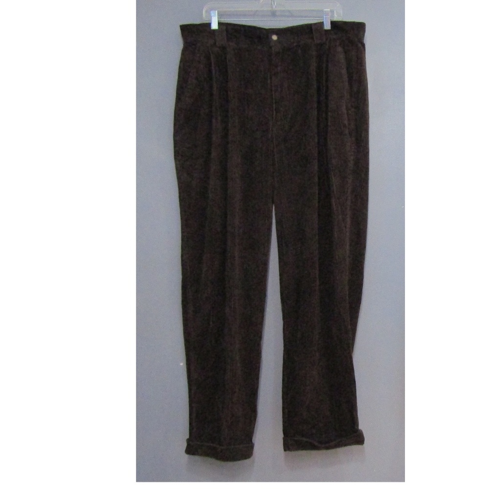 NEW Baxter Dark Brown Corduroys Size 38